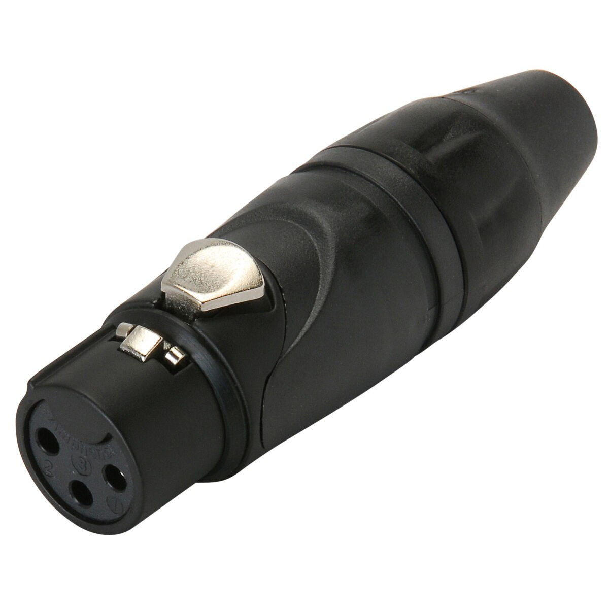 Amphenol AX3FB Female XLR Cable Connector Black